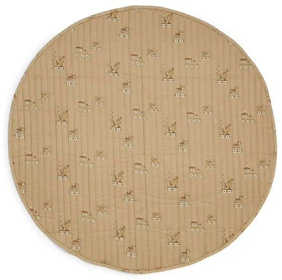 Nuuroo Ola quilted legetæppe - Carnival Train