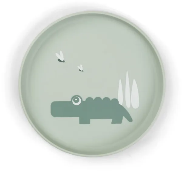 Foodie tallerken Croco Grøn